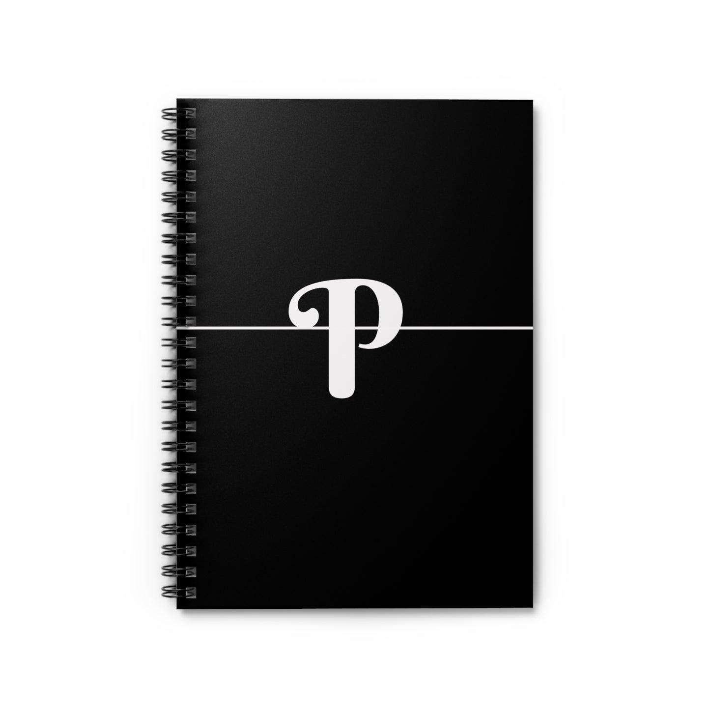 EllejaiisTravels Letter "P" Pink Spiral Notebook - Ruled Line