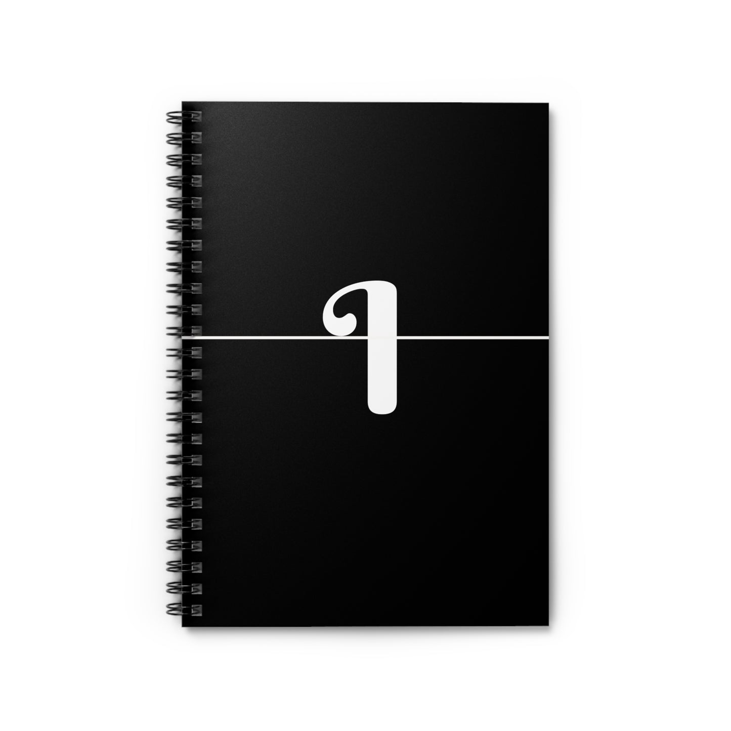 EllejaiisTravels Letter "I" Pink Spiral Notebook - Ruled Line
