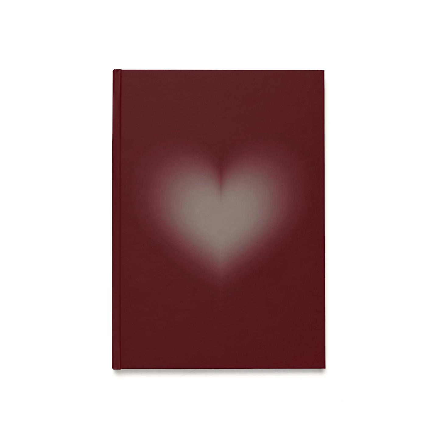 Valentines Heart Travel Sketchbook' Hardcover Journal