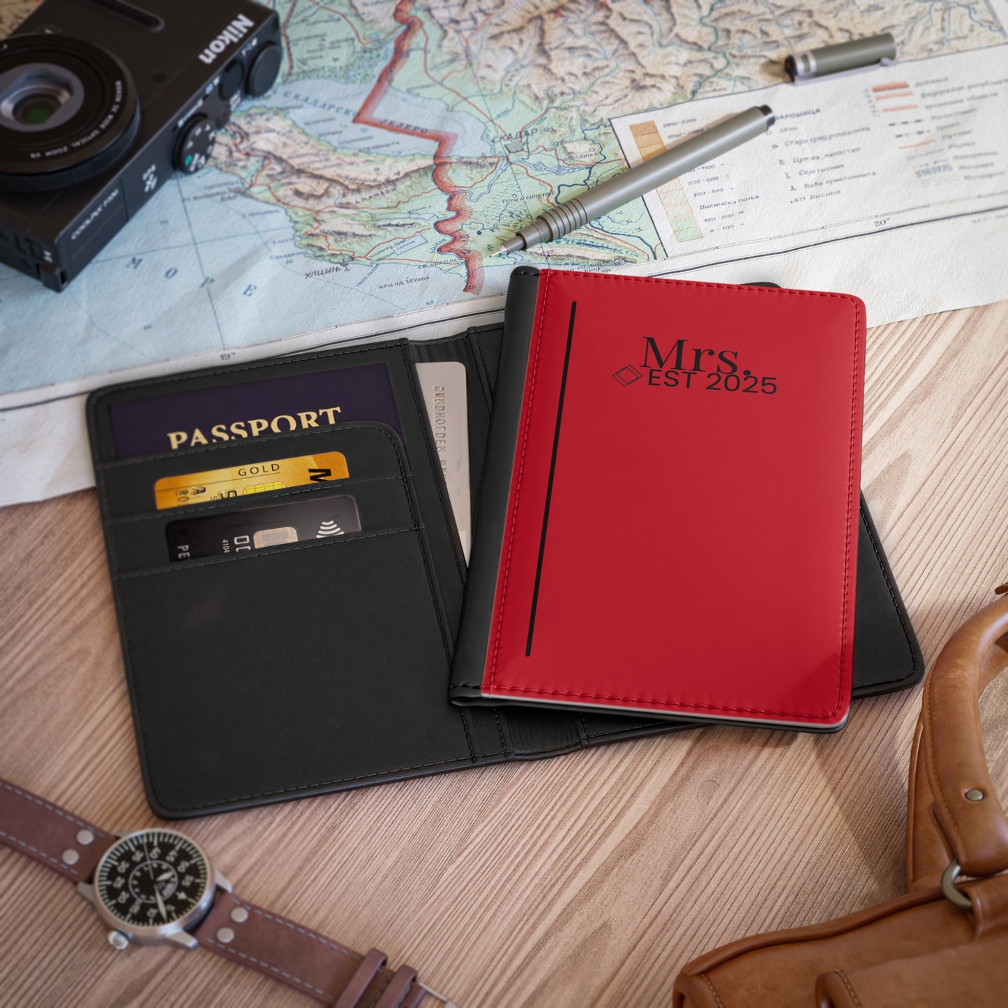 Mrs.' EllejaiiTravels Valentines Day Passport Cover