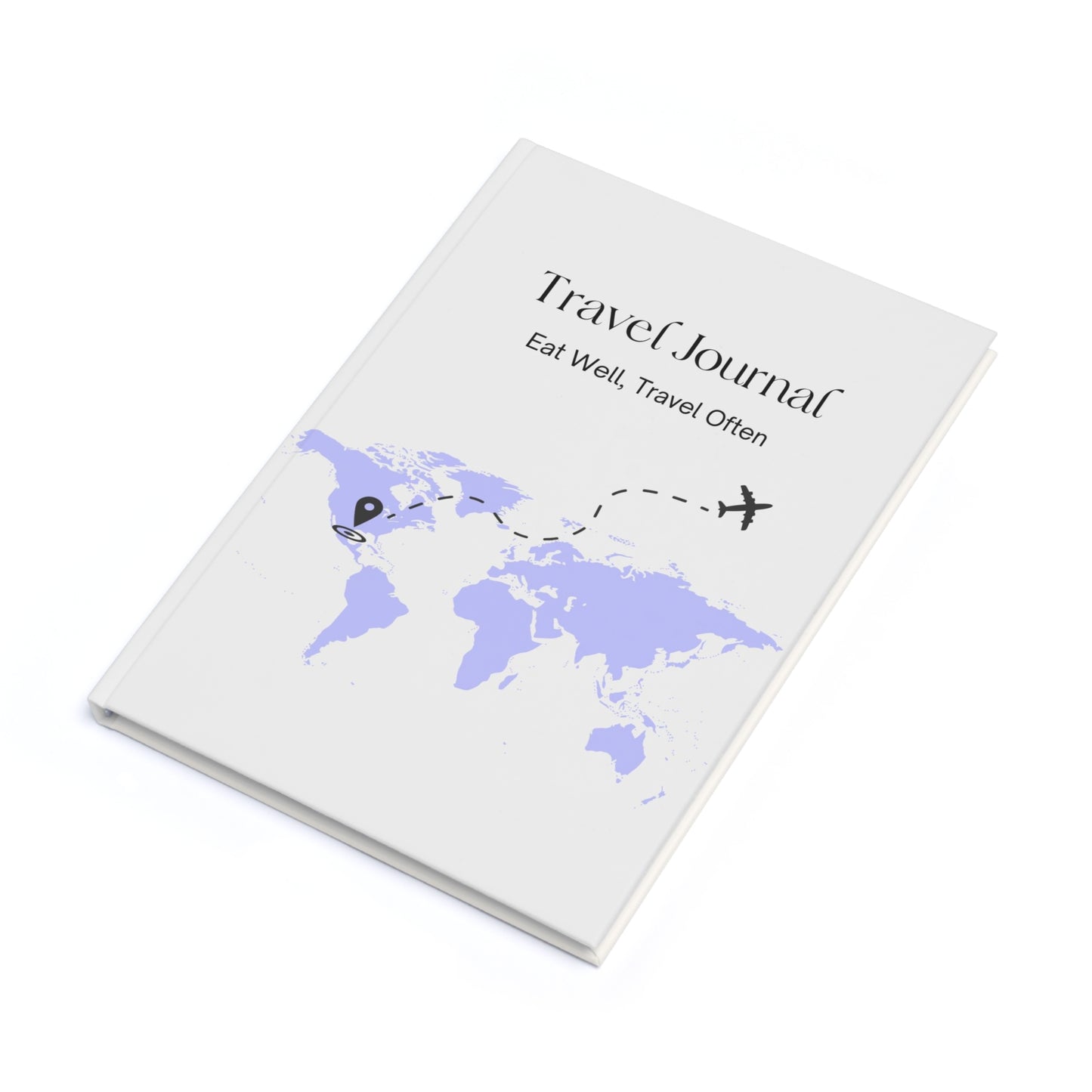 Around The World' Hardcover Journal