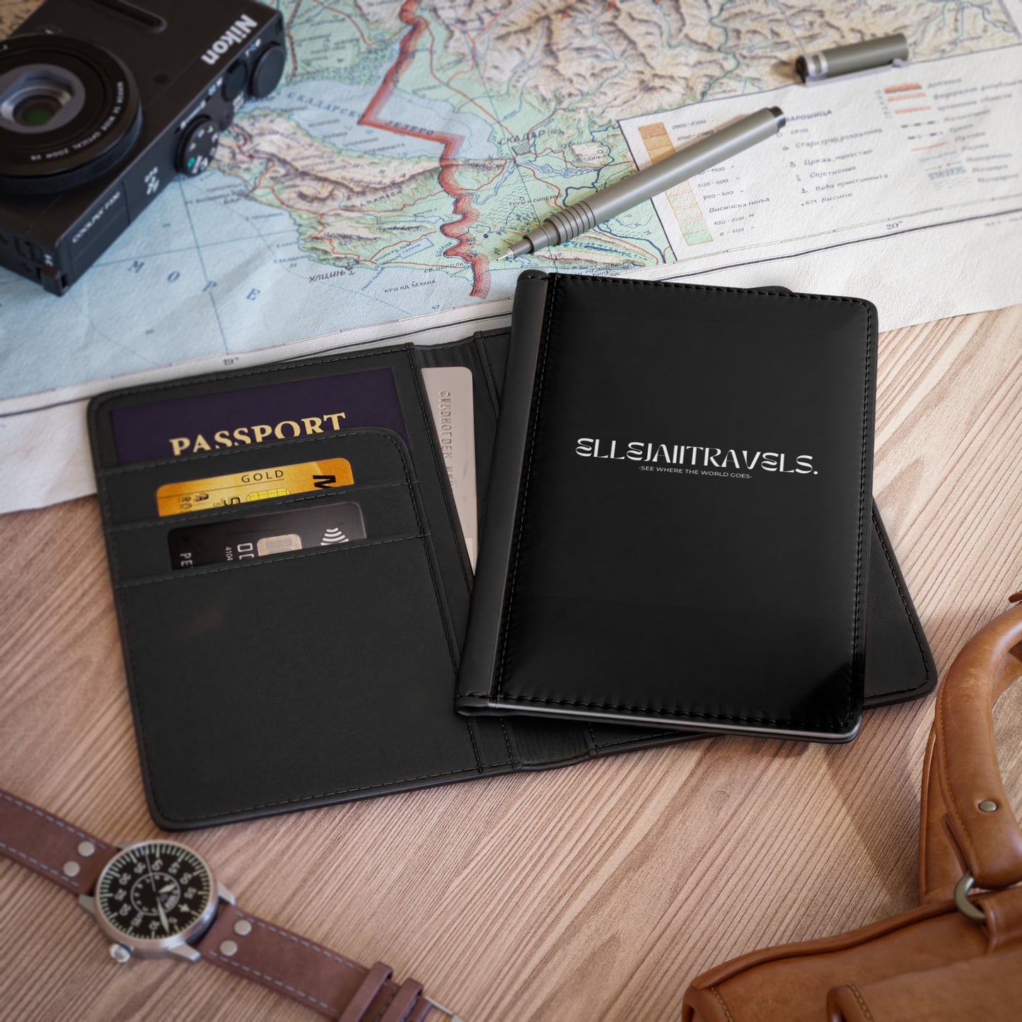 EllejaiiTravels Passport Cover