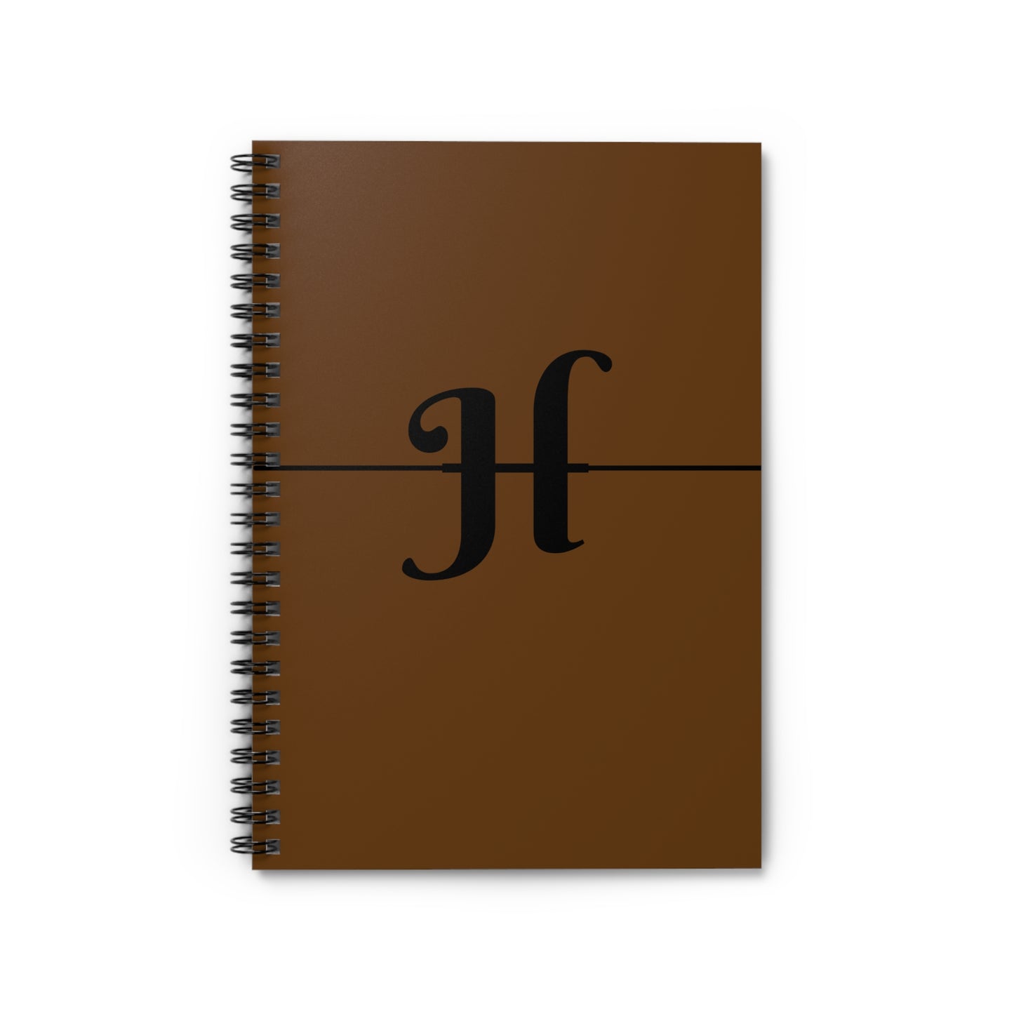 EllejaiisTravels Letter "H" Spiral Notebook - Ruled Line