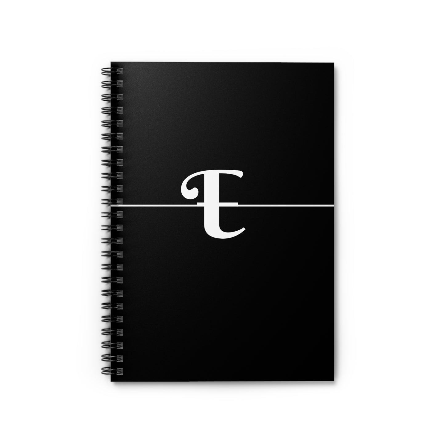 EllejaiisTravels Letter "E" Pink Spiral Notebook - Ruled Line