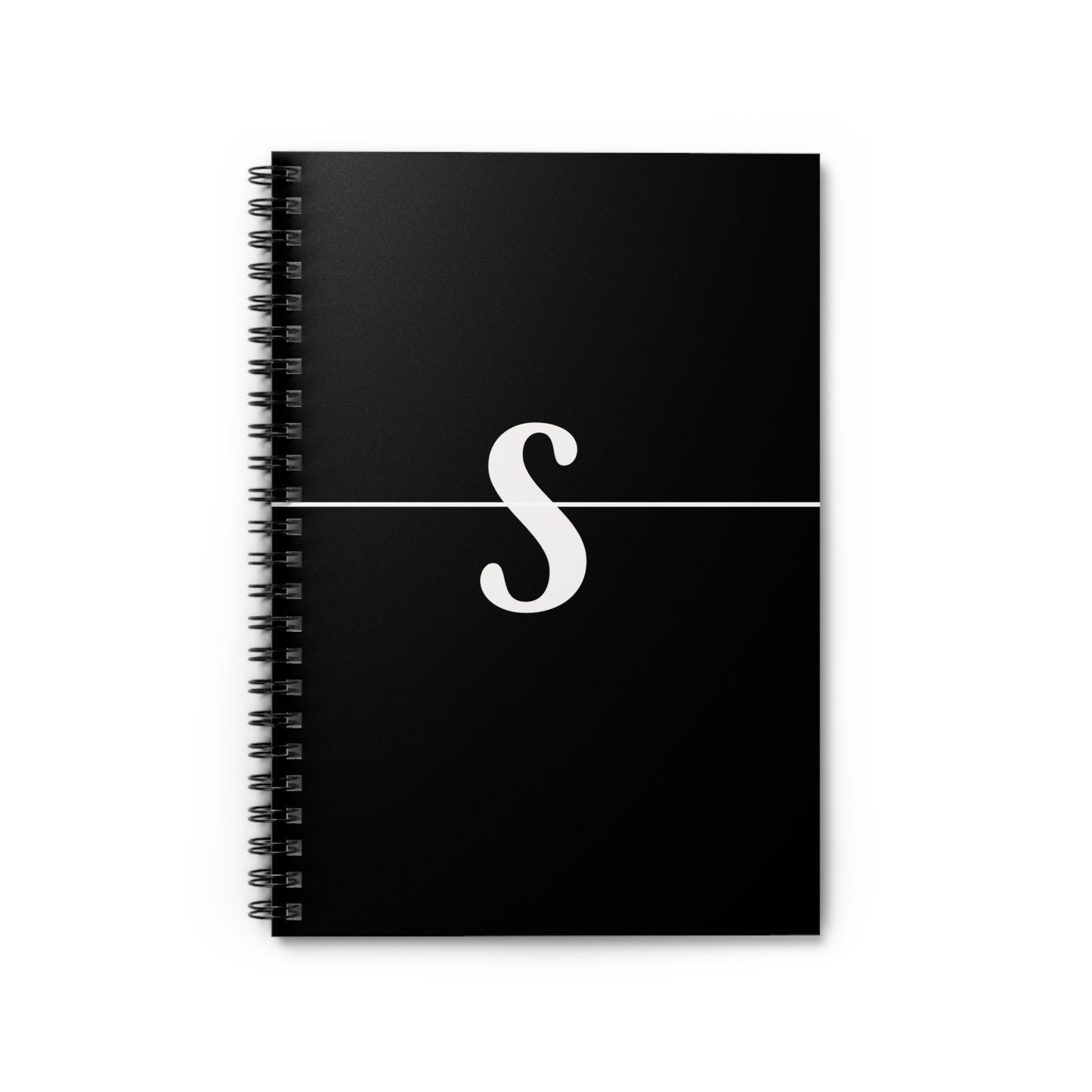 EllejaiisTravels Letter "S" Pink Spiral Notebook - Ruled Line