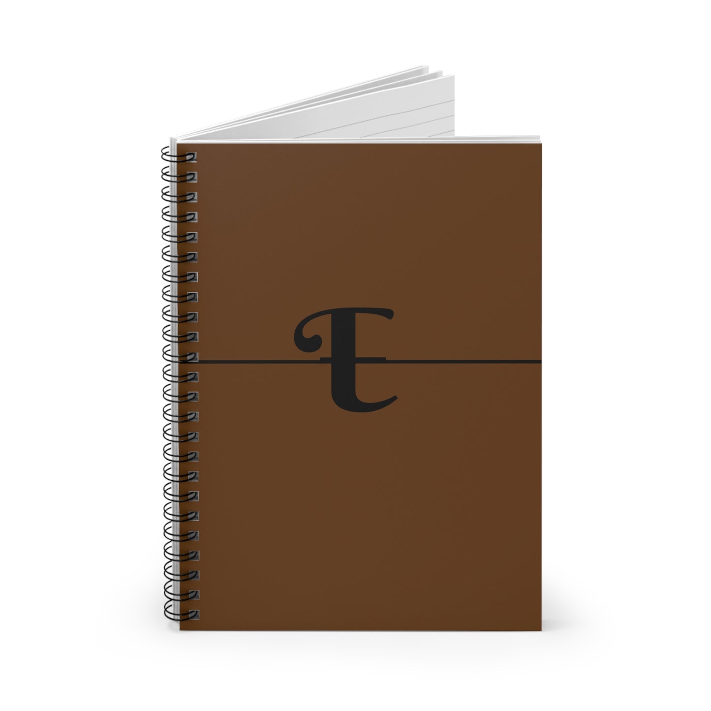 EllejaiisTravels Letter "E" Spiral Notebook - Ruled Line