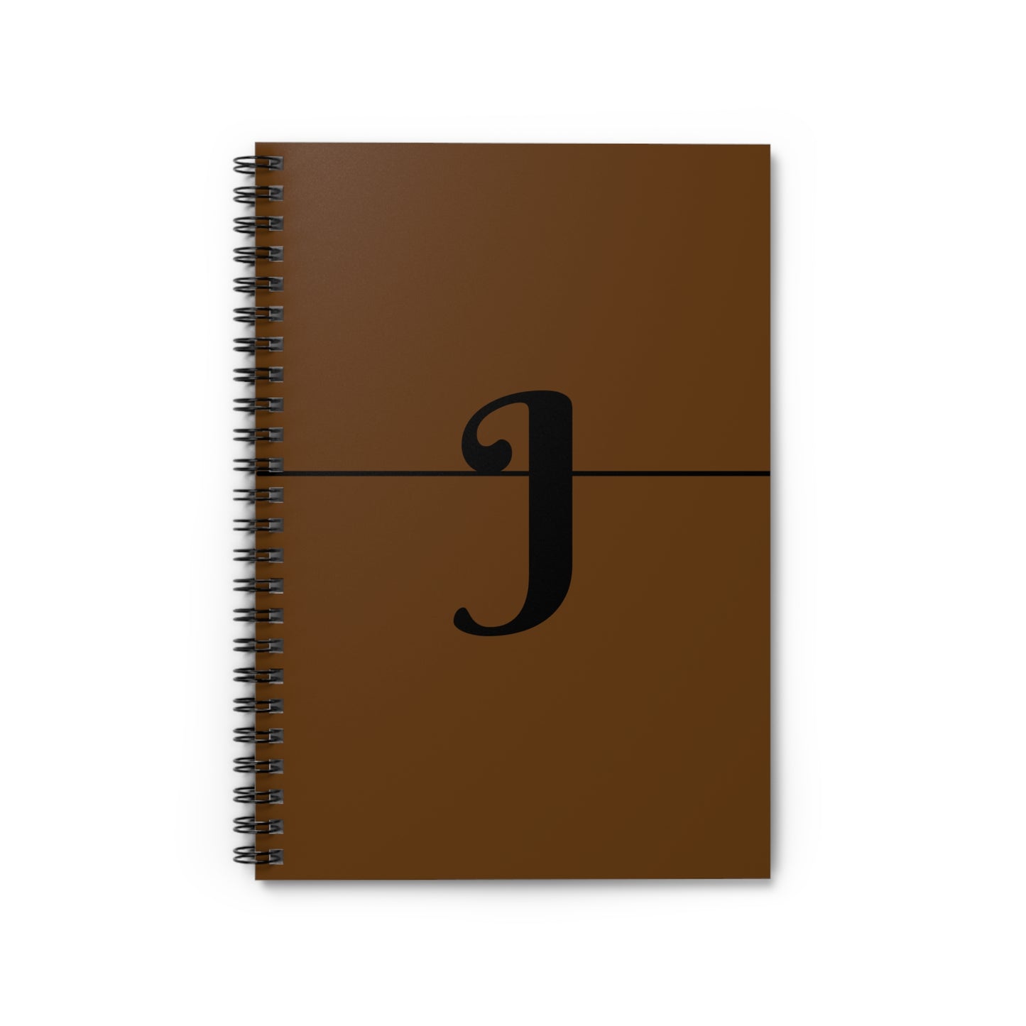 EllejaiisTravels Letter "J" Spiral Notebook - Ruled Line