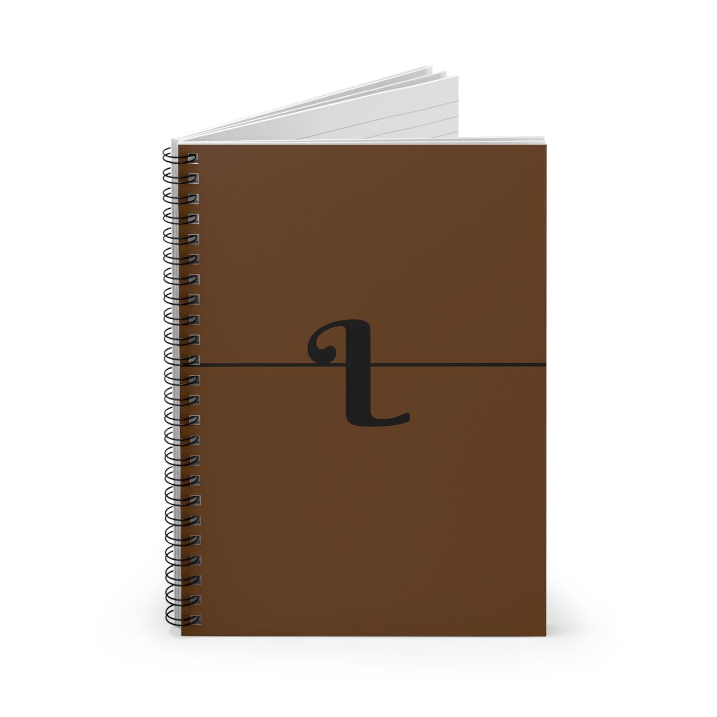 EllejaiisTravels Letter "L" Spiral Notebook - Ruled Line