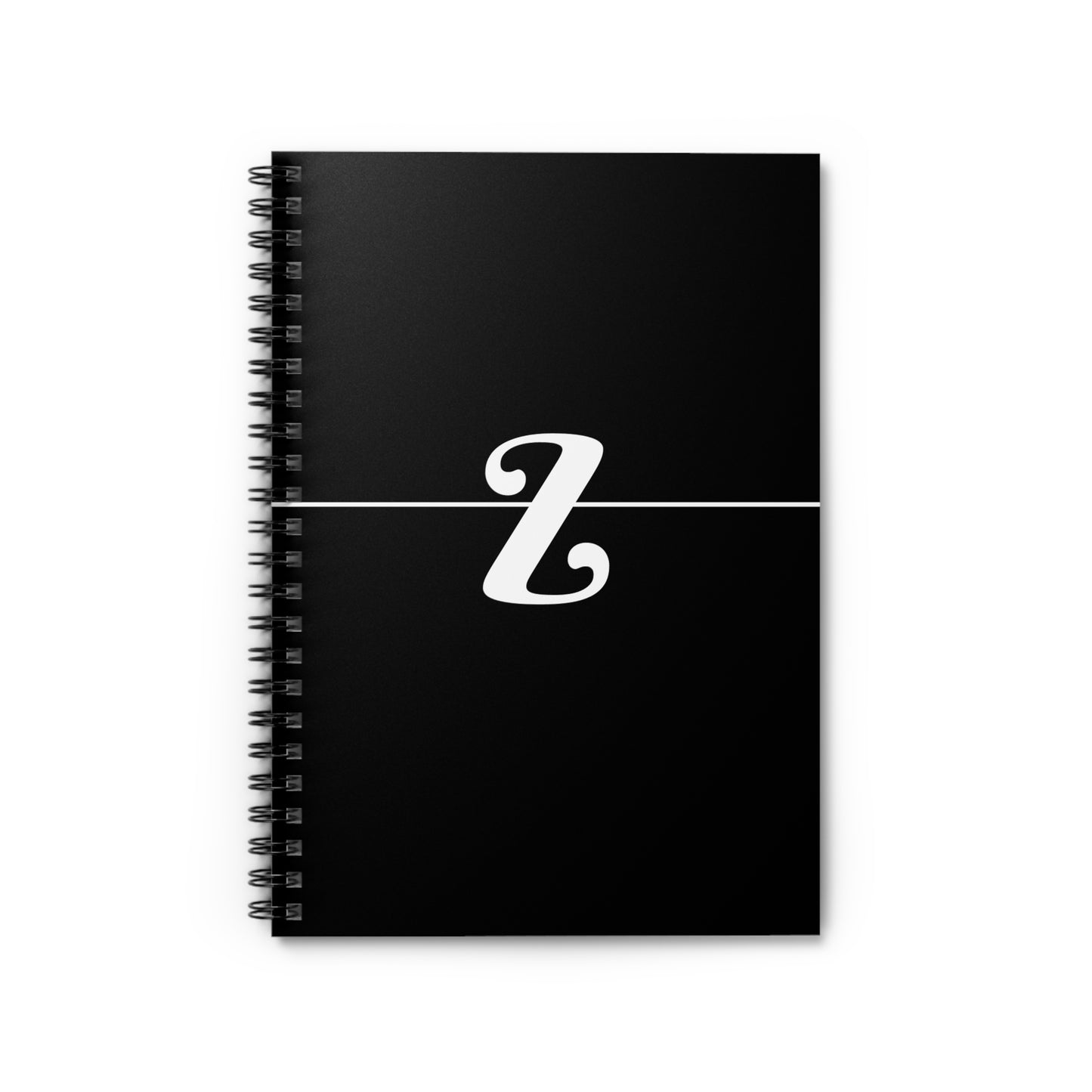 EllejaiisTravels Letter "Z" Pink Spiral Notebook - Ruled Line