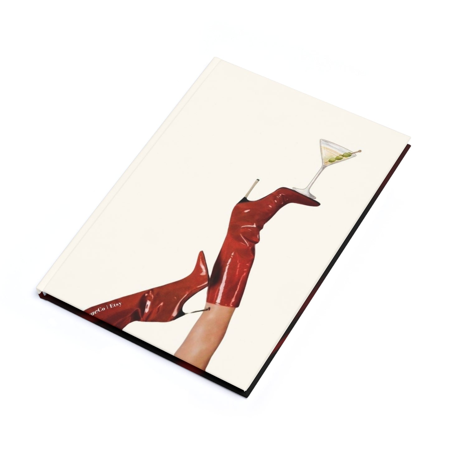 After S3X Cocktails Valentines Travel Sketchbook' Hardcover Journal