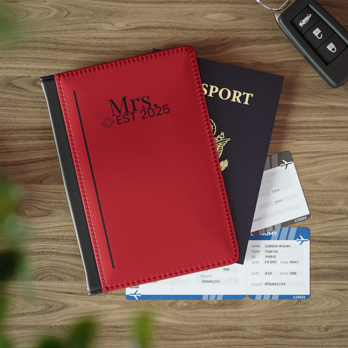 Mrs.' EllejaiiTravels Valentines Day Passport Cover