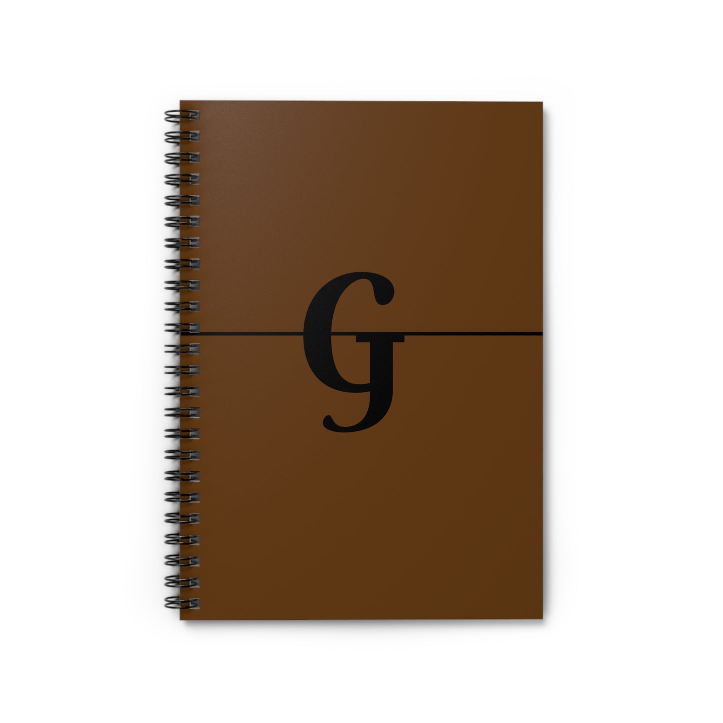 EllejaiisTravels Letter "G" Spiral Notebook - Ruled Line