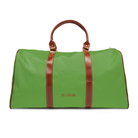 ELLEJAIIs GrinchMas Holiday Waterproof Travel Duffle Bag