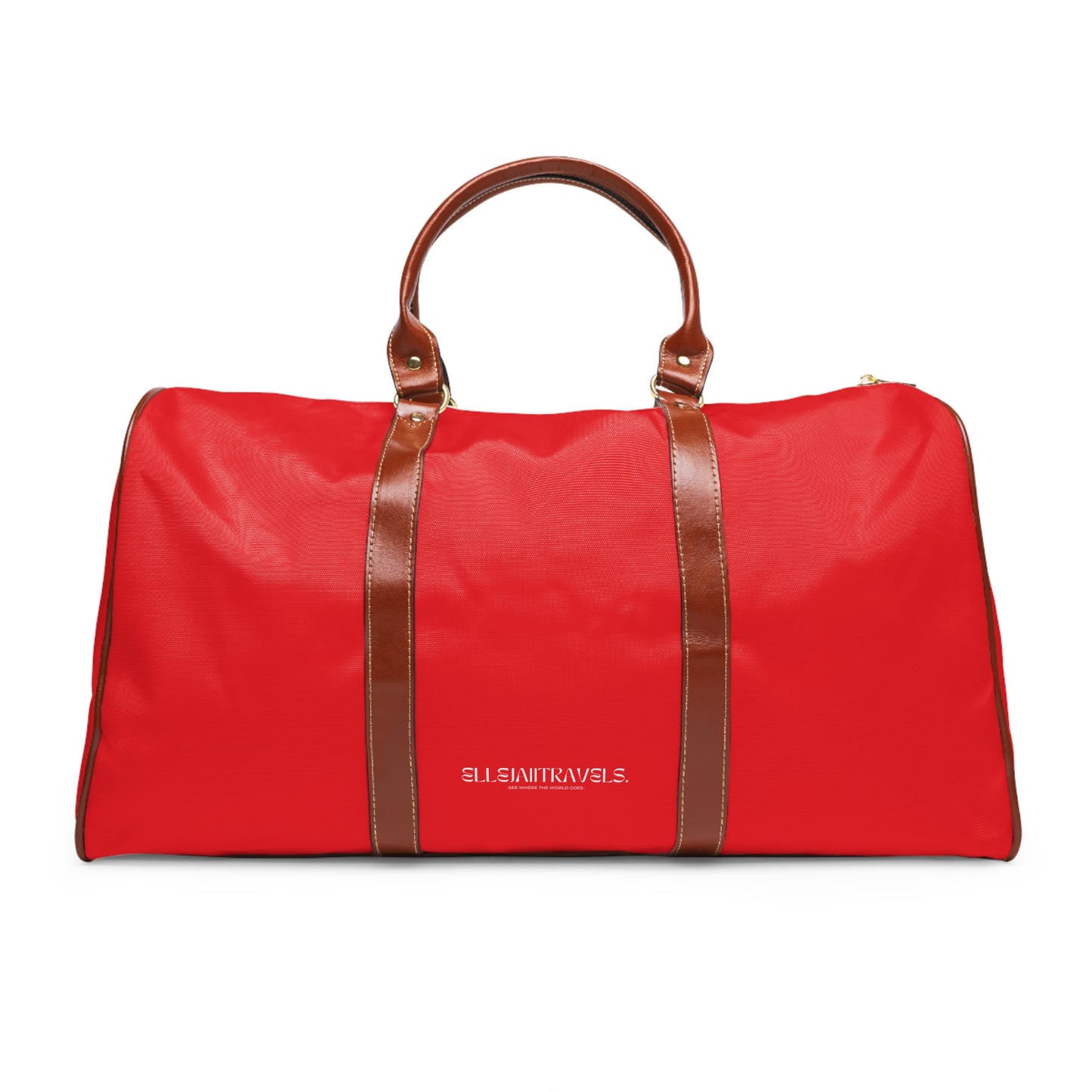 ELLEJAIIs Santa Waterproof Travel Duffle Bag
