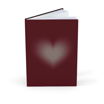Valentines Heart Travel Sketchbook' Hardcover Journal