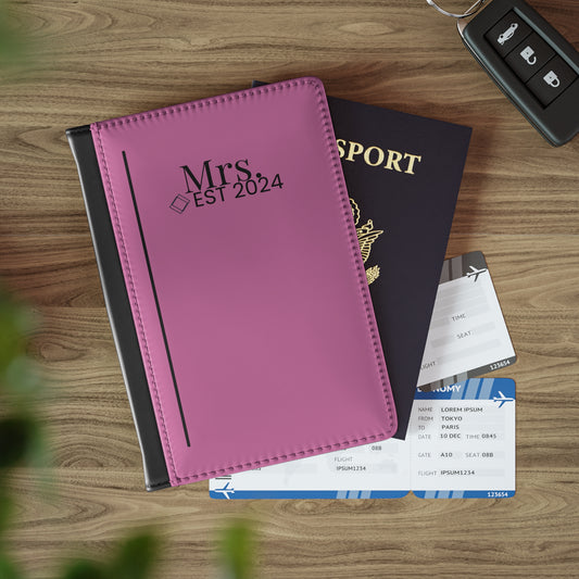 Mrs.' EllejaiiTravels Passport Cover