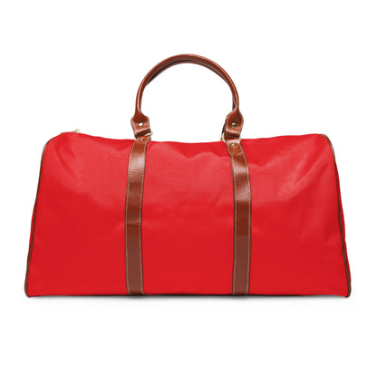 ELLEJAIIs Santa Waterproof Travel Duffle Bag
