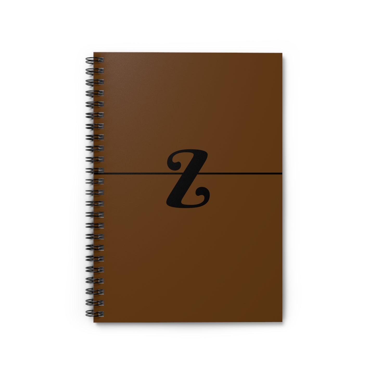 EllejaiisTravels Letter "Z" Spiral Notebook - Ruled Line