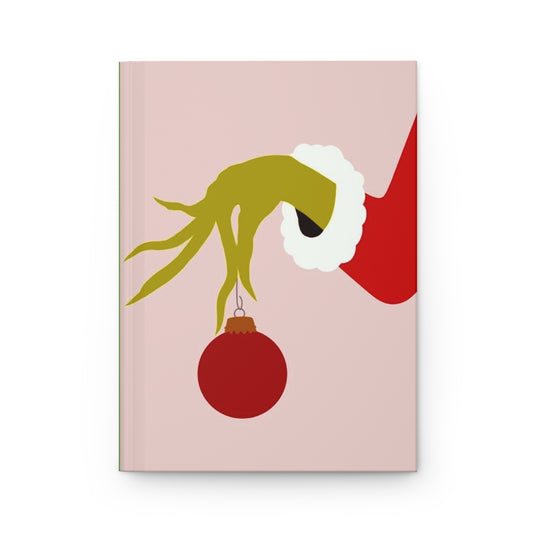 Ellejaiitravels Grinch Christmas Hardcover Journal Notebook